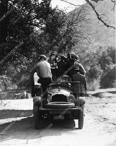 cool MGM Studios camera car shooting unknown silent film 3363-25