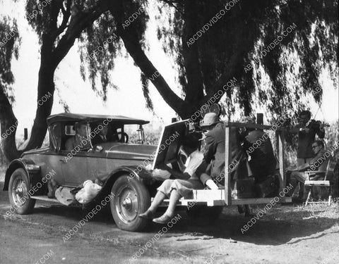 cool MGM Studios camera car shooting unknown silent film 3363-28
