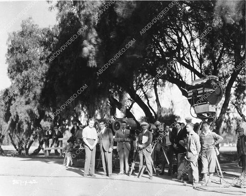 MGM Studios cast & crew movie cameras and equipment unknown silent film 3364-04
