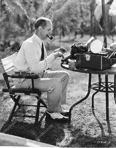 MGM scenario writer on set Marion Davies film Not So Dumb 3364-07