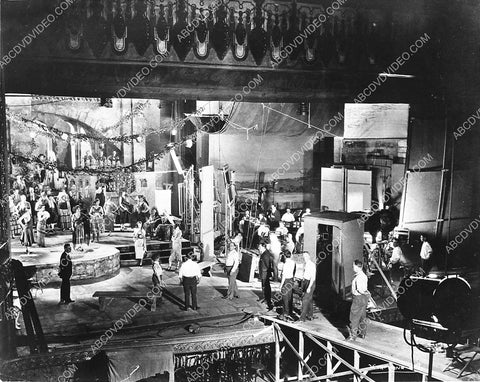 historic Hollywood Vitaphone Studios soundstage w camera in sound proof box 3364-31