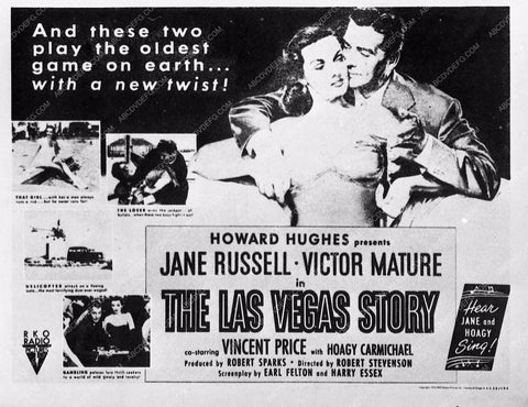 ad slick crime film The Las Vegas Story 3369-01