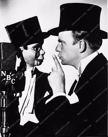 Edgar Bergen Charlie McCarthy at the mic 3414-15