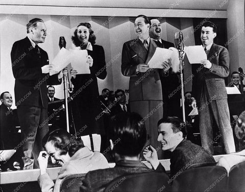 Jack Benny Don Wilson Mary Livingstone NBC Radio show 3414-34