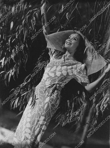 beautiful Dolores Del Rio in the garden 3417-08