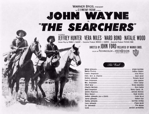 ad slick John Wayne Natalie Wood The Searchers 3471-02