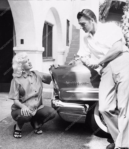 Jayne Mansfield Mickey Hargitay at home 3488-35
