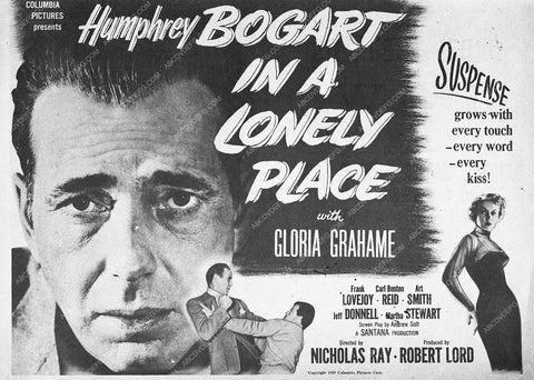 ad slick Humphrey Bogart A Lonely Place 3492-02