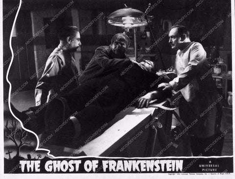 ad slick Bela Lugosi The Ghost of Frankenstein 3492-24