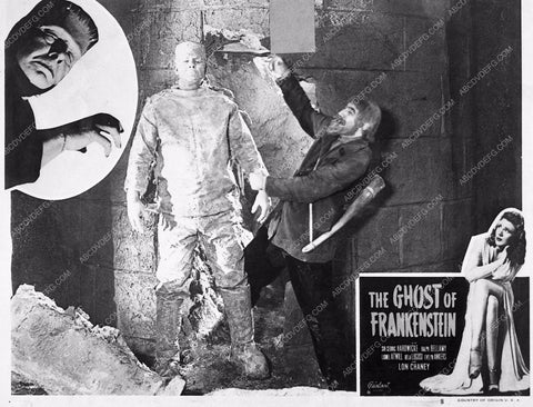 ad slick Bela Lugosi The Ghost of Frankenstein 3492-25