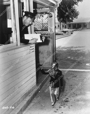 Grant Williams passes through Universal Studios gate for The Incredible Shrinking Man 3495-15