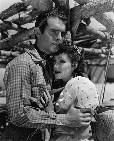 Fred MacMurray Jean Parker film The Texas Rangers 3497-10