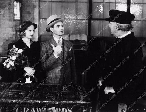 Eddie Quillan Charlotte Henry Ellery Queen film The Mandarin Mystery 3502-25
