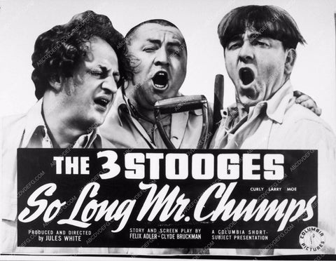 Moe Larry and Curly The Three Stooges So Long Mr. Chumps 3506-15