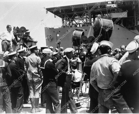 William Haines silent film Navy Blues behind scenes w old movie cameras equipment 3516-29