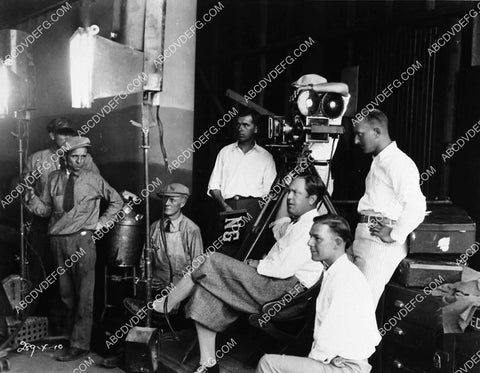 Robert Z Leonard directing MGM silent film A Little Journey 3517-13
