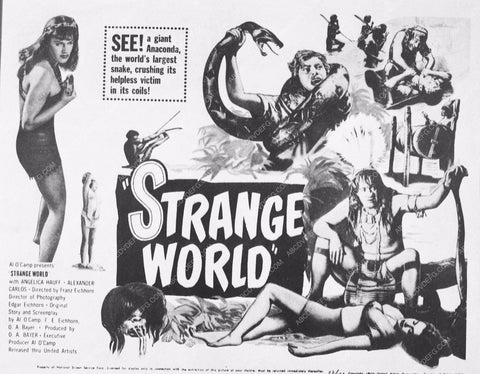 ad slick Strange World 3594-02