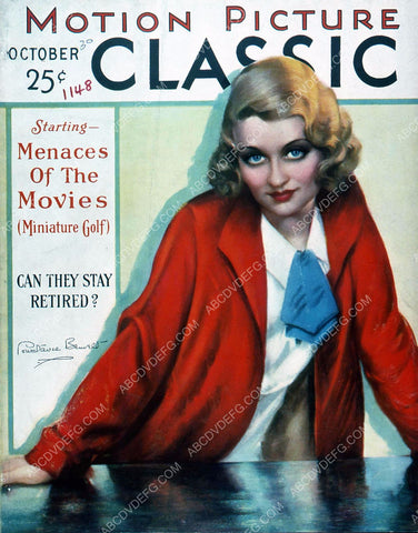 Constance Bennett Motion Picture Classic magazine cover 35m-784