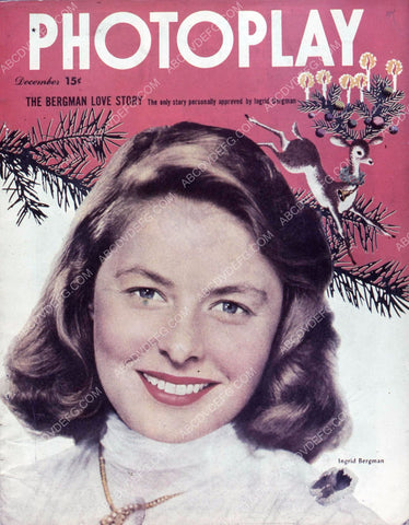 Ingrid Bergman Photoplay magazine cover 35m-818