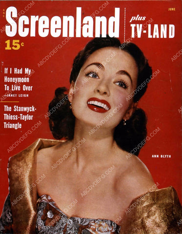Ann Blyth Screenland magazine cover 35m-947