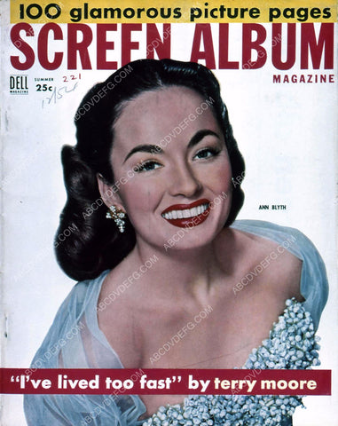 Ann Blyth Screen Album magazine cover 35m-949
