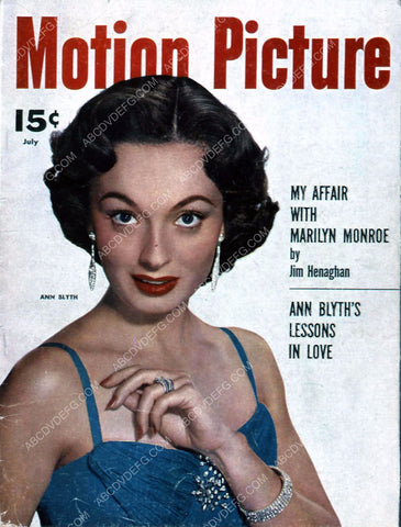 Ann Blyth Motion Picture magazine cover 35m-955
