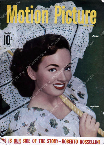 Ann Blyth Motion Picture magazine cover 35m-956