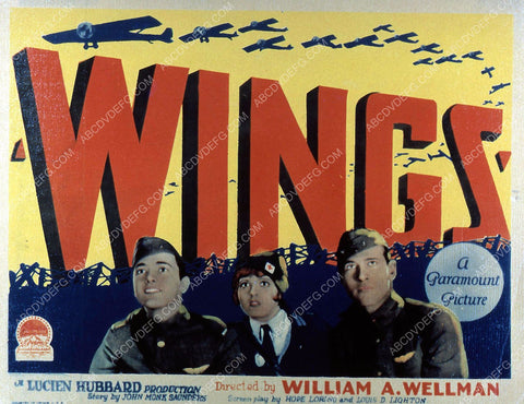 Clara Bow Gary Cooper silent film Wings 35m-987