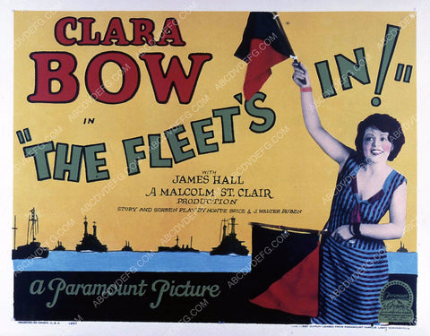 Clara Bow silent film The Fleet's In 35m-1001