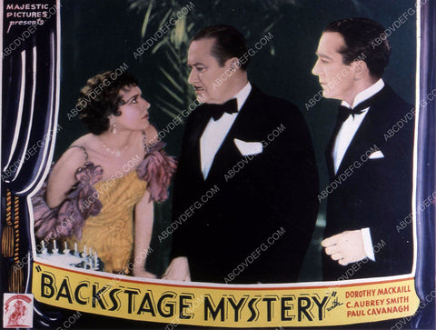 Dorothy Mackaill Paul Cavanagh film Backstage Mystery 35m-10323