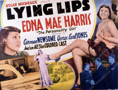 Edna Mae Harris all black cast Oscar Micheaux film Lying Lips 35m-10325