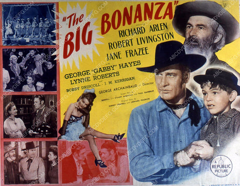 Richard Arlen Gabby Hayes film The Big Bonanza 35m-10361