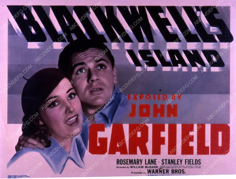 John Garfield Rosemary Lane film Blackwell's Island 35m-10372