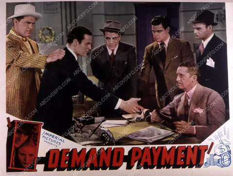 Jack La Rue Big Boy Williams Lloyd Hughes film I Demand Payment 35m-10399