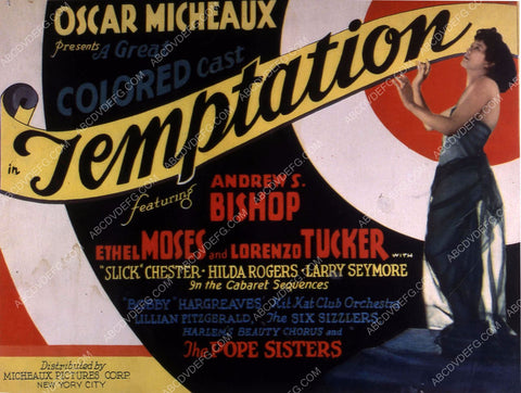 Ethel Moses all black cast Oscar Micheaux film Temptation 35m-10435