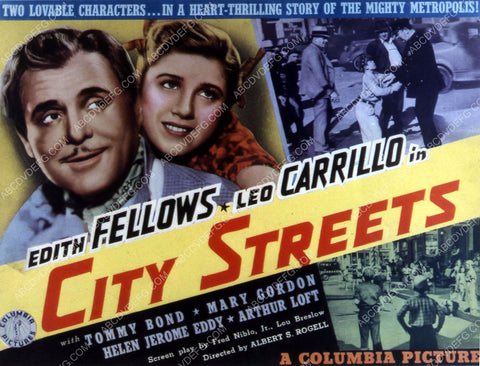 Edith Fellows Leo Carrillo film City Streets 35m-10441