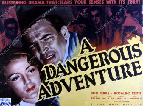Don Terry Rosalind Keith film A Dangerous Adventure 35m-10443
