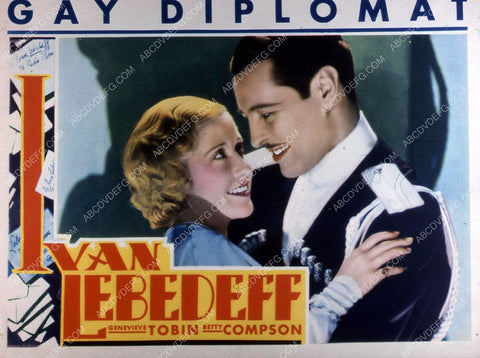 Genevieve Tobin Ivan Lebedeff fllm The Gay Diplomat 35m-10451