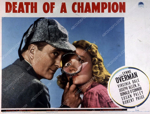 Lynne Overman Virginia Dale film Death of a Champion 35m-10511