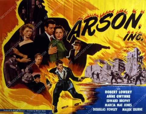 Robert Lowery Anne Gwynne film Arson Inc 35m-10569