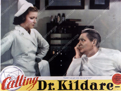 Laraine Day Lionel Barrymore film Calling Dr. Kildare 35m-10593