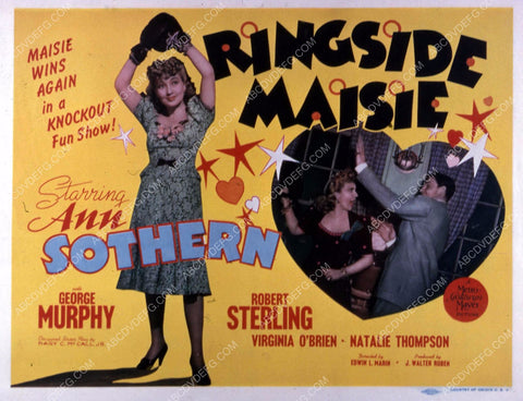 Ann Sothern George Murphy film Ringside Maisie 35m-10628