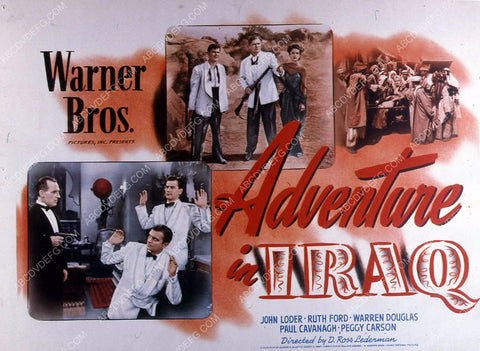 John Loder Ruth Ford Warren Douglas film Adventure in Iraq 35m-10646