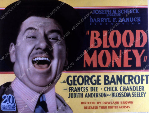 George Bancroft film Blood Money 35m-10698