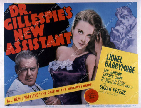 Lionel Barrymore Susan Peters film Dr. Gillespie's New Assistant 35m-10729