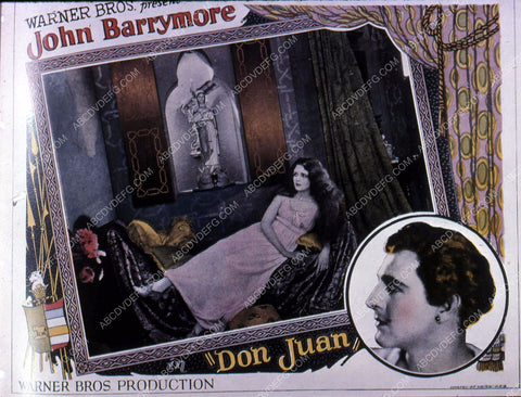 John Barrymore Mary Astor silent film Don Juan 35m-10734