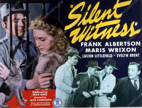 Frank Albertson Maris Wrixon film Silent Witness 35m-10771