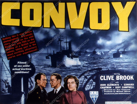 Clive Brook John Clements Judy Campbell film Convoy 35m-10780