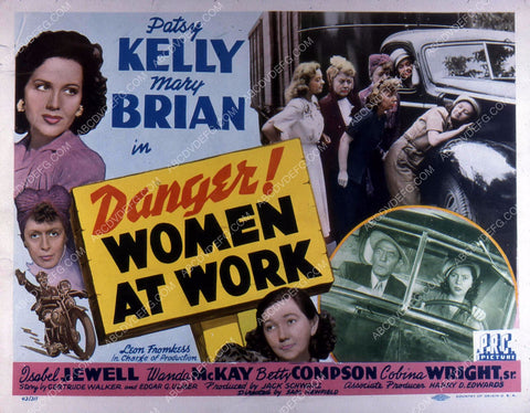 Patsy Kelly Mary Brian and the girls film Danger Women at Work 35m-10782
