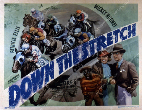 Patricia Ellis Mickey Rooney film Down the Stretch 35m-10786